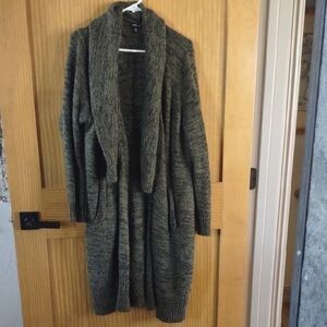 Torrid Green Cardigan Sweater